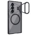 Coque magnétique Samsung Galaxy Z Fold8 Ultra Nillkin IceBlade Prop - Compatible MagSafe, Couvercle à lentille coulissante - Noir