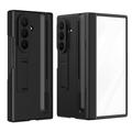 Étui Samsung Galaxy Z TriFold avec support intégré, protection d'écran en verre trempé et stylet inclus - Noir