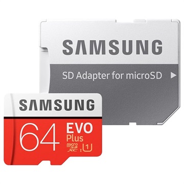 Carte Mémoire MicroSDXC Samsung Evo Plus MB-MC64GA/EU - 64Go