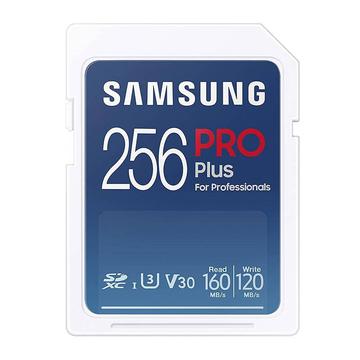 Samsung Pro Plus 2021 Carte mémoire SDXC pleine taille MB-SD256KB/WW - 256GB