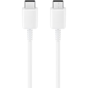 Câble USB-C / USB-C Samsung GP-TOU021RFCWW - 1.8m, 3A, 25W - En vrac - Blanc