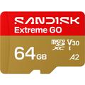 Carte mémoire microSDXC SanDisk Extreme GO SDSQXGN-064G-GN6MN