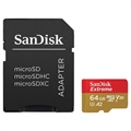 Carte Mémoire SanDisk Extreme MicroSDXC UHS-I SDSQXA2-064G-GN6MA