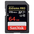 Carte Mémoire SDXC SanDisk Extreme Pro - SDSDXXY-064G-GN4IN - 64Go