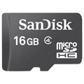 Carte Mémoire MicroSDHC SanDisk SDSDQM-016G-B35A - Classe 4 - 16Go