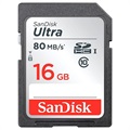 Carte Mémoire SDHC SanDisk SDSDUNC-016G-GN6IN Ultra