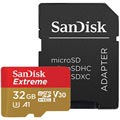 Carte Mémoire MicroSDHC SanDisk SDSQXAF-032G-GN6MA Extreme UHS-I - 32GB