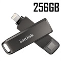 Clé USB SanDisk iXpand Luxe USB-C/Lightning - 256GB (Emballage ouvert - Excellent)