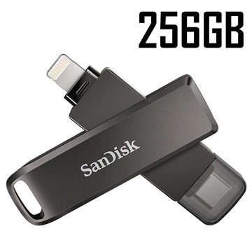 Clé USB SanDisk iXpand Luxe USB-C/Lightning - 256GB