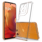 Coque Hybride Motorola Moto G17 Power/G17/G15 Résistante aux Rayures - Transparente