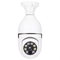 Caméra de Sécurité avec Douille d'Ampoule E27 A6 - Blanc