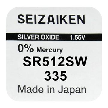 Pile à l\'oxyde d\'argent Seizaiken 335 SR512SW - 1.55V