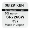 Seizaiken 397 SR726SW Batterie à l'oxyde d'argent - 1.55V