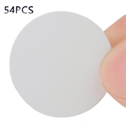 Cache-vis autocollants - Couleur blanc cassé
