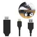SiGN HDMI / Lightning Cable pour iPhone/iPad - 2m - Noir