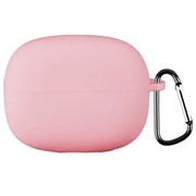Étui Xiaomi Redmi Buds 8 Pro en Silicone avec Mousqueton - Rose