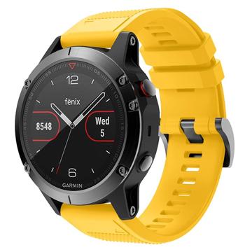 Bracelet en Silicone - Garmin Fenix 6 GPS/6 Pro GPS/5/5 Plus