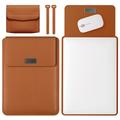 Manchon de protection universelle Slim Fit 3-en-1 pour Tablet/Laptops - 13" - Marron