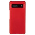 Coque Google Pixel 7a en Plastique Caoutchouté - Rouge