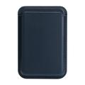 Porte-cartes magnétique mince - Compatible MagSafe - Bleu foncé