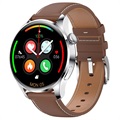 Smartwatch avec Bracelet en Cuir M103 - iOS/Android