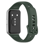Bracelet Huawei Band 11/11 Pro en Silicone Souple - Vert Foncé