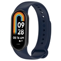 Bracelet Xiaomi Smart Band 8 en Silicone Souple - Dunkel Blau