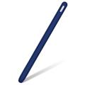 Coque Apple Pencil (2ème Génération) en Silicone Antidérapante - Bleu Foncé