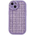 Coque iPhone 14 Plus en TPU Canvas - Violet