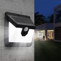 Lampe murale solaire LED / Lampe à détecteur de mouvement avec 40 LED - IP65