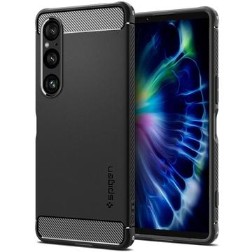 Coque Sony Xperia 1 VI en TPU Spigen Rugged Armor - Noire