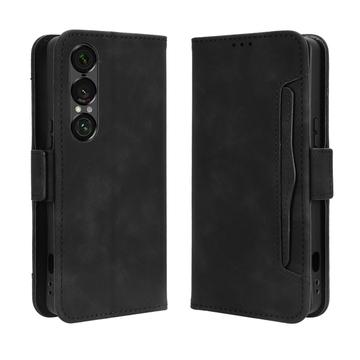 Étui portefeuille Sony Xperia 1 VII Porte-Cartes - Noir
