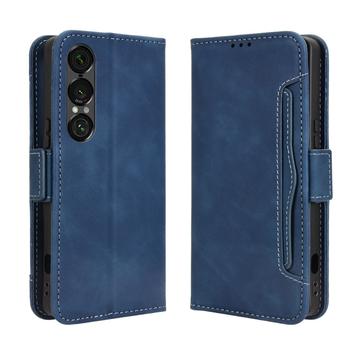 Étui portefeuille Sony Xperia 1 VII Porte-Cartes - Bleu