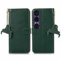 Étui Portefeuille Sony Xperia 1 VII en Cuir avec RFID