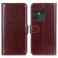 Étui portefeuille Sony Xperia 1 VIII avec support - Marron
