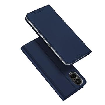 Étui à Rabat Sony Xperia 5 V Dux Ducis Skin Pro - Bleu