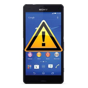 Réparation Cache Batterie pour Sony Xperia Z3 Compact - Noir