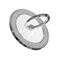 Porte-bague magnétique scintillant - Compatible MagSafe - Argent