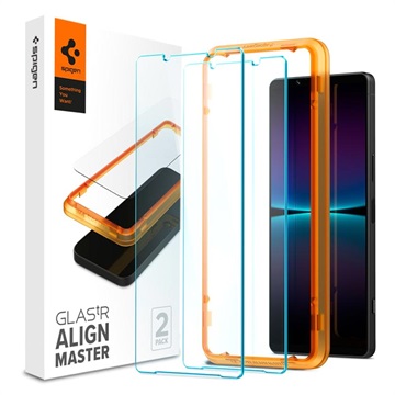 Protecteur d\'Écran Sony Xperia 1 IV Spigen ALM Glas.tR Slim - 2 Pièces