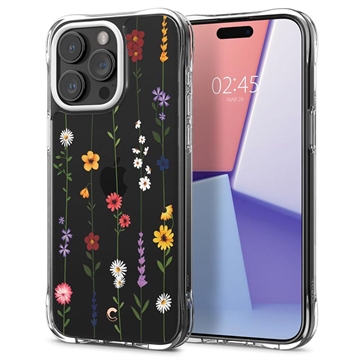 Coque Hybride iPhone 15 Pro Max Spigen Cyrill Cecile - Fleurs