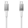 Câble USB-C Spigen EB24015CC Essential - 240W, 1.5m - Blanc