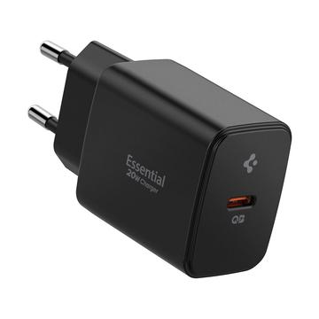 Spigen EE301EU Chargeur ArcStation Essential 20W - USB-C - Noir