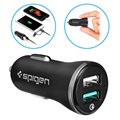 Chargeur Voiture Quick Charge 3.0 Spigen F27QC - 2xUSB, 5.4A - Noir