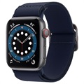 Bracelet Apple Watch Series Ultra 2/Ultra/9/8/SE (2022)/7/SE/6/5/4/3 Spigen Fit Lite - 49mm/45mm/44mm/42mm - Bleu Marine