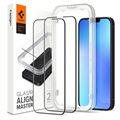 Protecteur d'Écran iPhone 13 Pro Max/14 Plus Spigen Glas.tR AlignMaster FC - Noir
