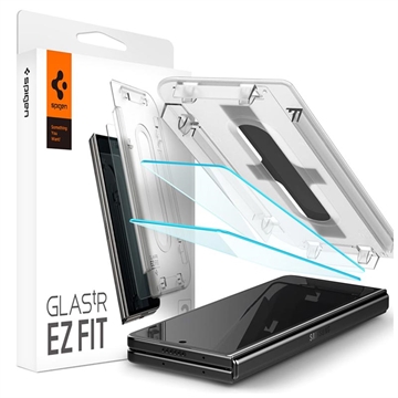Protecteur d\'Écran Samsung Galaxy Z Fold5 Spigen Glas.tR Ez Fit - 2 Pièces