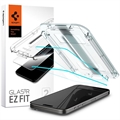 Protecteur d'Écran iPhone 15 Plus Spigen Glas.tR Ez Fit - 2 Pièces