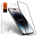 Protecteur d'Écran en Verre iPhone 14 Pro Max Spigen Glas.tR Slim HD - Noir