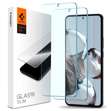 Protecteur d\'Écran Xiaomi 12T/12T Pro Spigen Glas.tR Slim - 2 Pièces