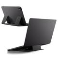 Support pour ordinateur portable Spigen LD201-S8 Slim Fold sans adhésif - Noir